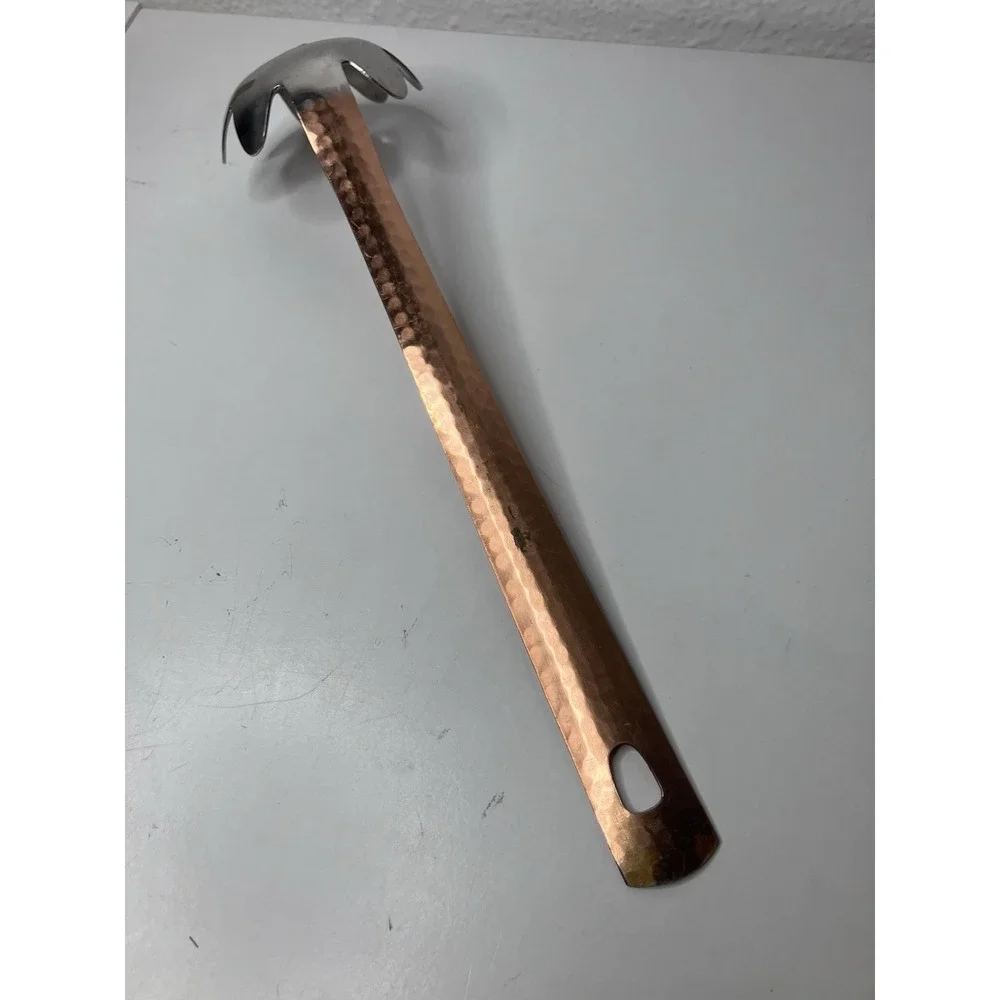 Cambridge Silversmiths Hammered Copper Spaghetti Server